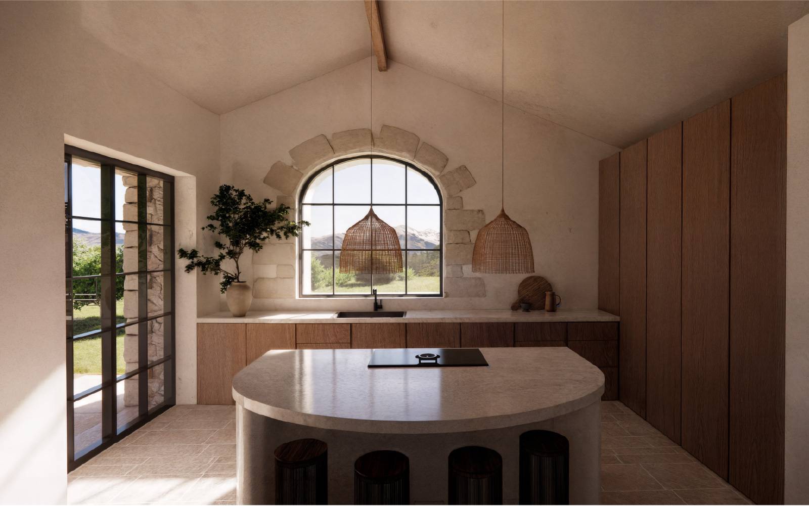 Rénovation d’un corps de ferme du XIXe siècle en Lot-et-Garonne : entre tradition et modernité.