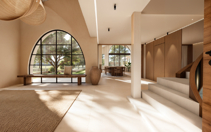 Repenser les volumes et l’aménagement intérieur d’une maison des années 60 à Toulouse.