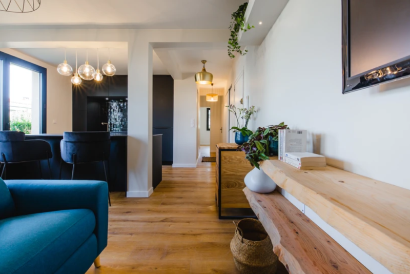 Projet particuliers : rénovation à neuf d'un appartement par un architecte toulousain 