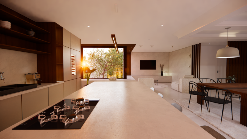 Projet d'architecture d'ampleur : villa de luxe, maison d'architecte, maisons secondaires. 