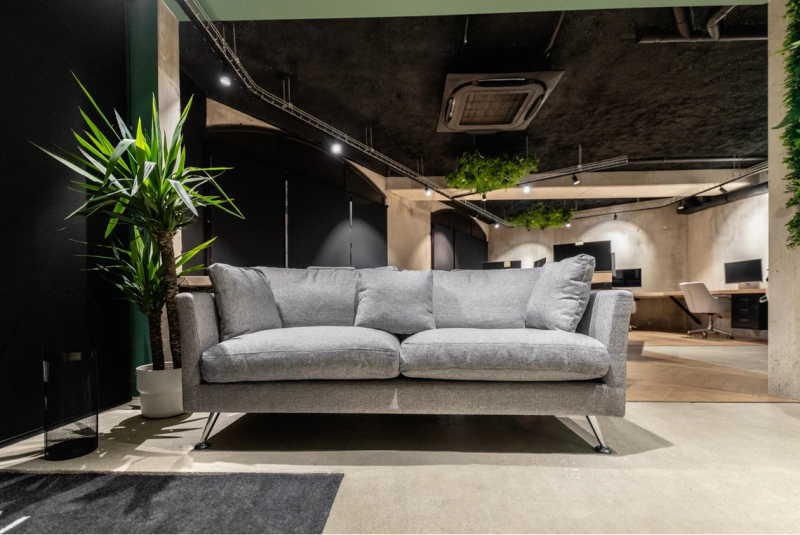Rénovation réussie d'un local en coworking à Toulouse : design épuré et moderne.