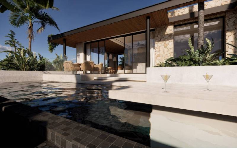 construction maison contemporaine à Béziers 