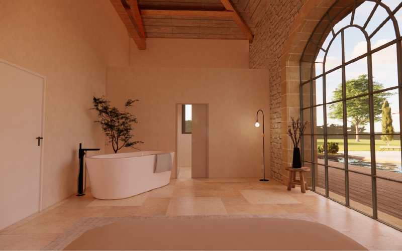 Contacter un architecte d'intérieur en Gironde pour projet de construction de maison de luxe. 