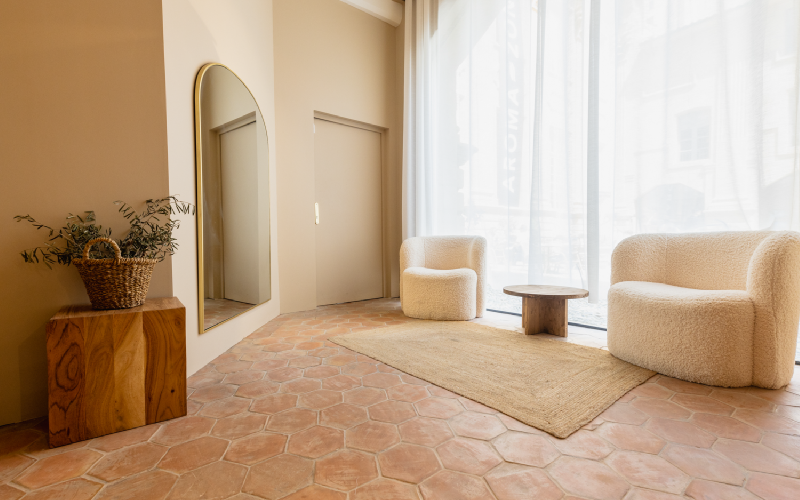 Rénovation et aménagement de la boutique de prêt porter Maison Stella et Suzie à Aix-en-provence.. 