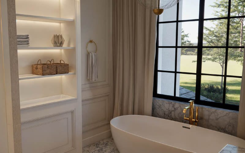 Projet d'architecture d'ampleur : villa de luxe, maison d'architecte, maisons secondaires. 