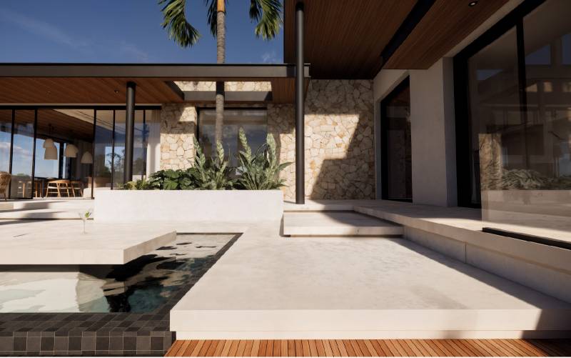 Conception architecturale d’une villa d’exception aux lignes contemporaines