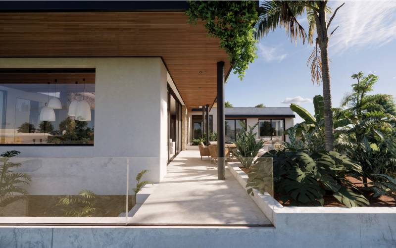 Conception d’une villa contemporaine d’exception aux matériaux nobles.