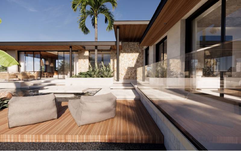 Créer une villa d’architecte d’exception aux prestations premium.