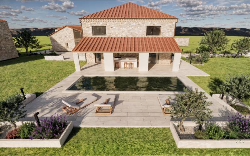 Projet architectural sur mesure pour une maison gasconne rénovée.