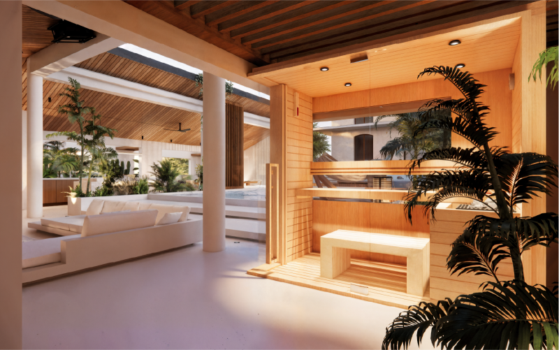House Real Time signe un pool house aux lignes contemporaines et influences béarnaises.