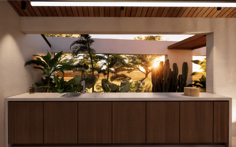 Faire construire un pool house béarnais mêlant authenticité et modernité.